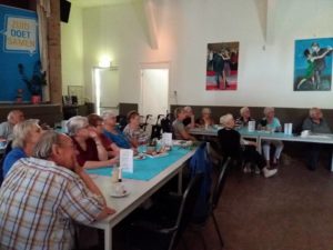 Georgia Nicolau visitou a casa de cuidados coletivos Zuid doet samen na Holanda